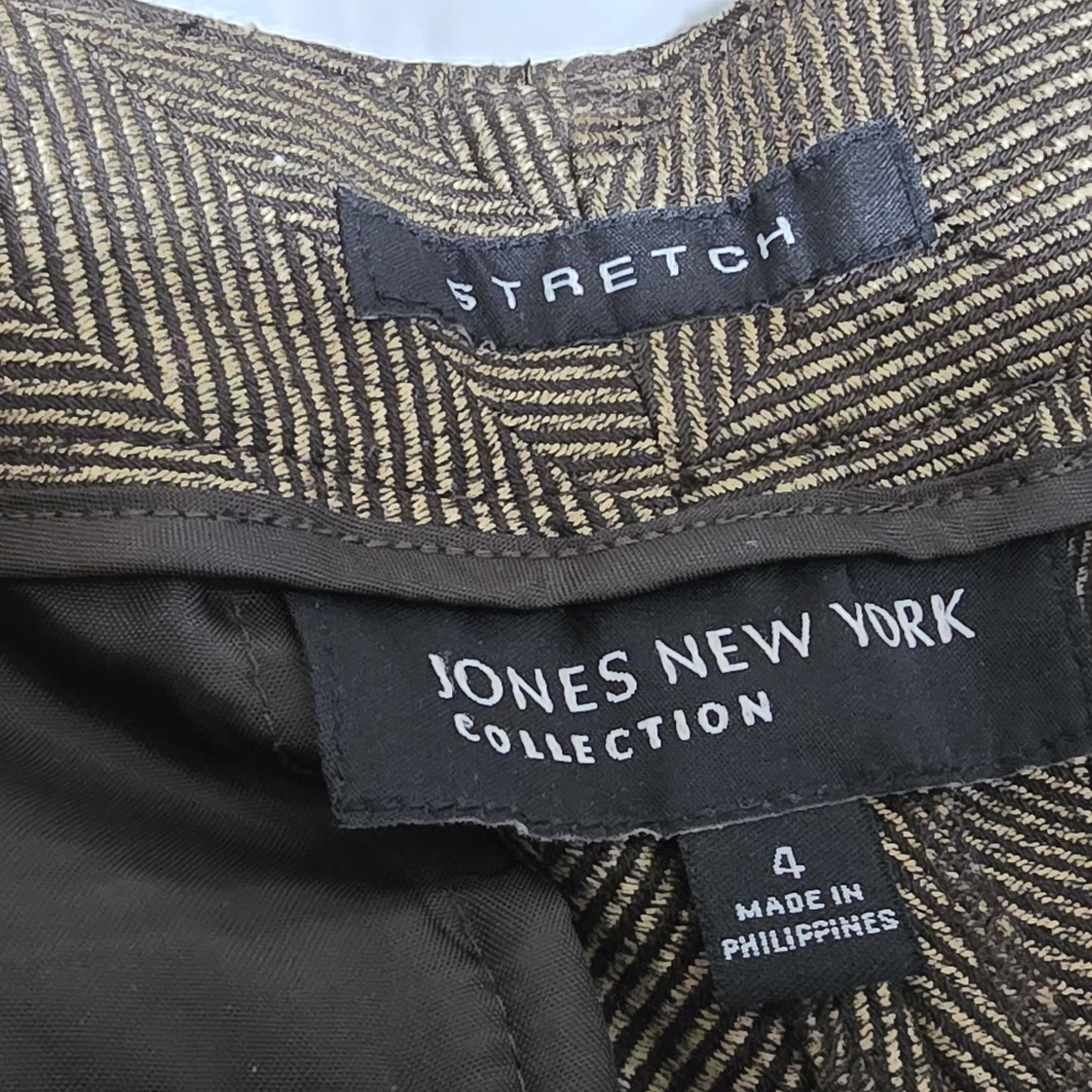Jones New York NWT Modern Fit Stretch Pants Women's Size 4 - Picture 9 of 11